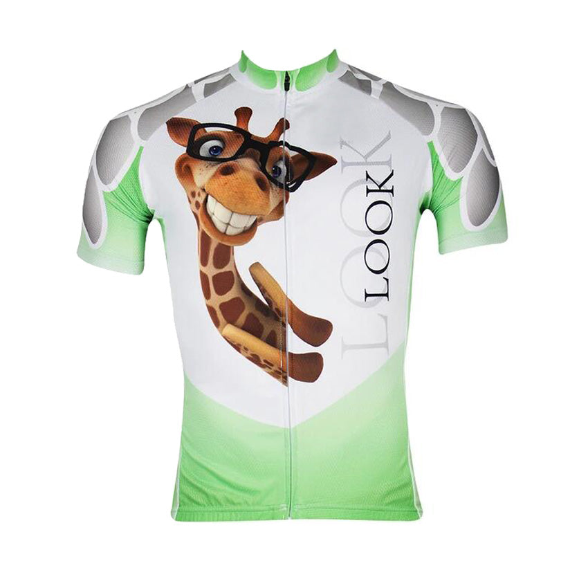 Giraffe Short Sleeve Cycling Jersey