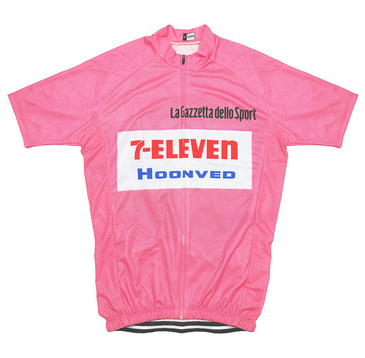  Giro d'ltalia 7-Eleven Pink Retro Cycling Jersey