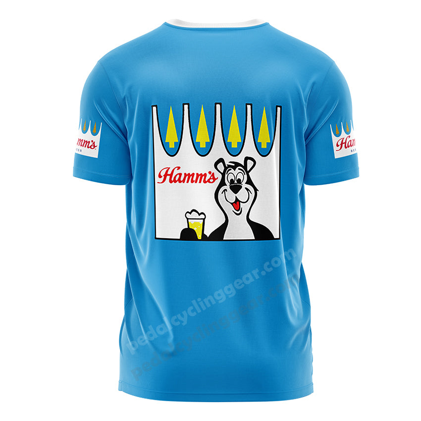 Hamm's Bear Blue T-Shirt