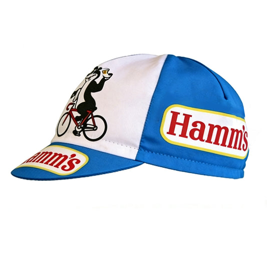 Hamm's Beer Cycling Caps