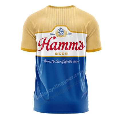 Hamm's Beer cycling T-Shirt Mtb jersey