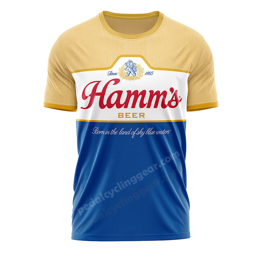 Hamm's Beer cycling T-Shirt Mtb jersey