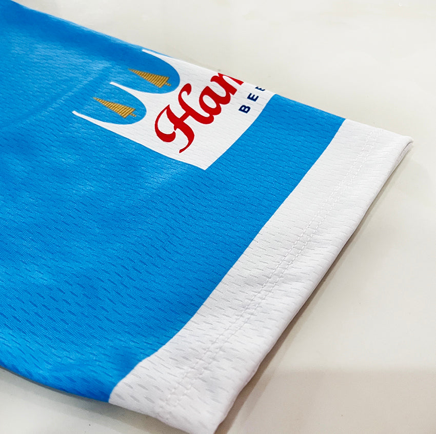 Hamm's Blue Cycling Jersey Sleeve
