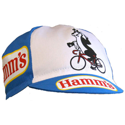 Retro Hamm's Beer Cycling Caps
