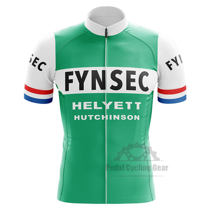 Men's Helyett Fynsec Hutchinson Retro Cycling Jersey