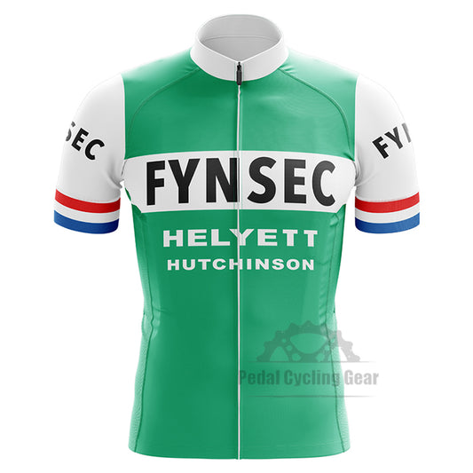 Men's Helyett Fynsec Hutchinson Retro Cycling Jersey