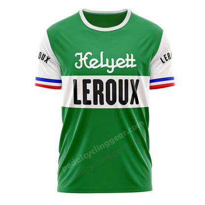 Helyett Leroux Retro Cycling T-shirt