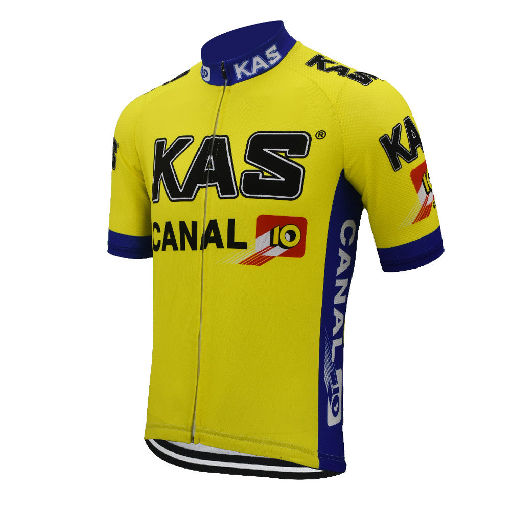 Kas Canal Retro Cycling Jersey Set Sean Kelly