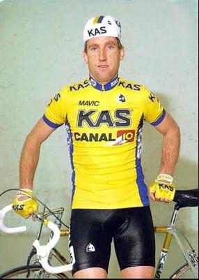 Kas Canal Retro Cycling Jersey Set Sean Kelly