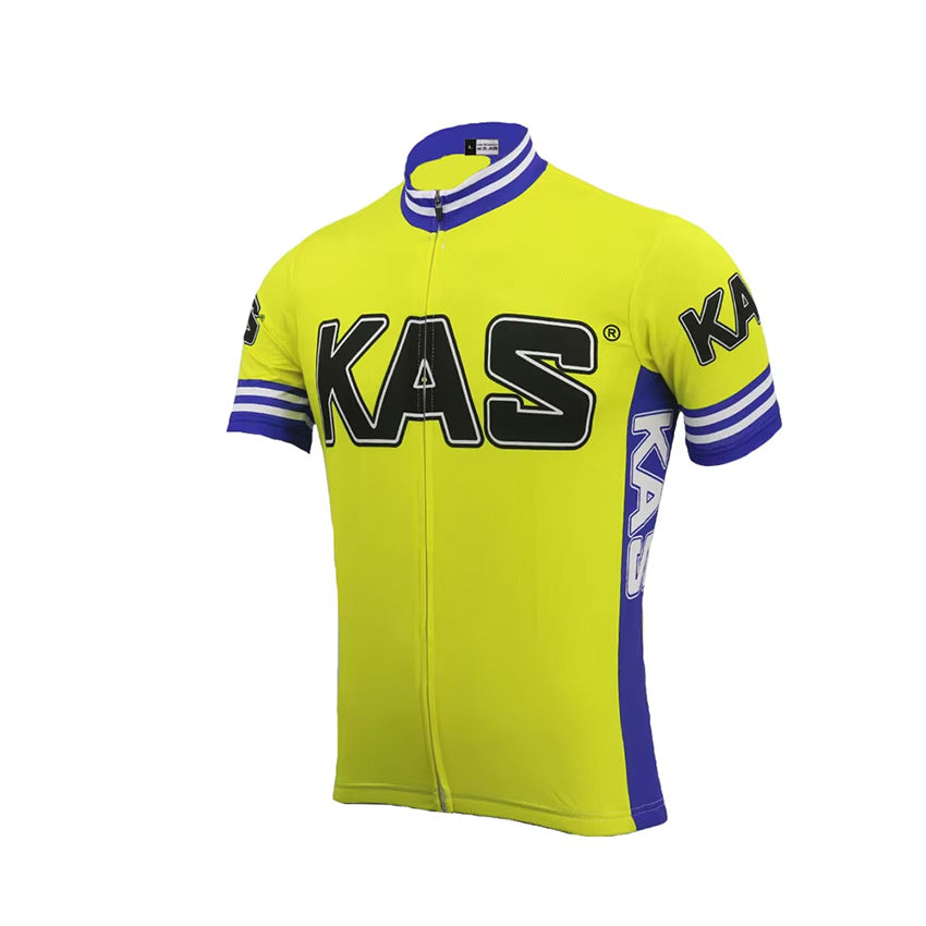 Men's Kas Team Retro Cycling Jersey Set Sean Kelly