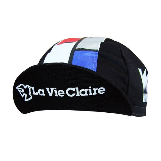 La Vie Claire Black Cycling Cap