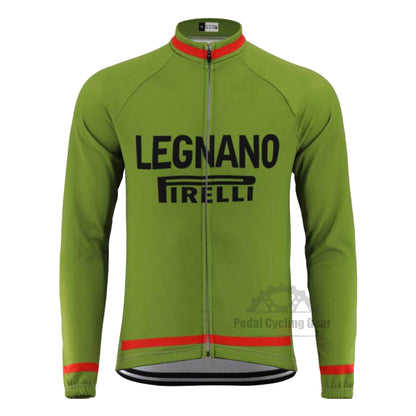 1963 Legnano Long Sleeve Retro Cycling Jersey