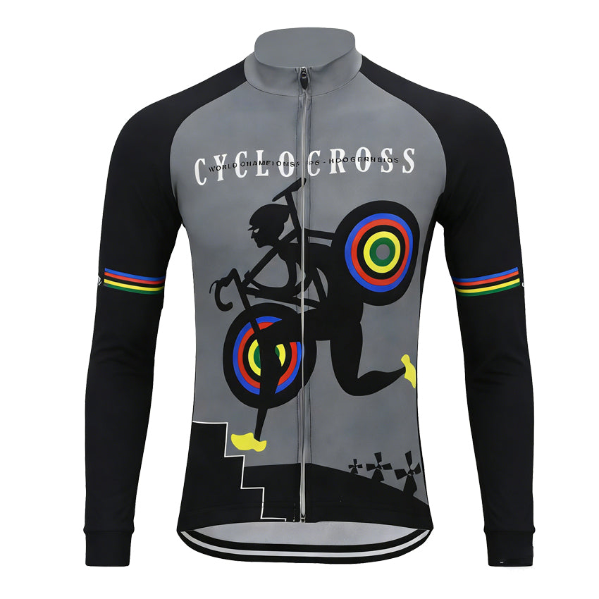Long Sleeve Cyclocross Cycling Jersey
