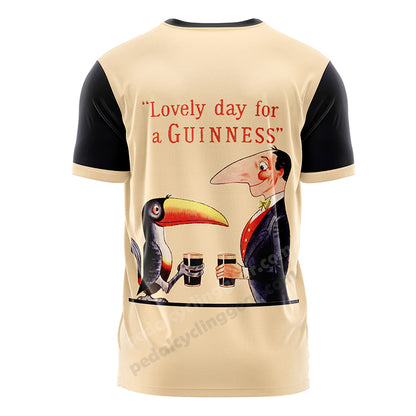 Lovely day for a Guinness T-shirt
