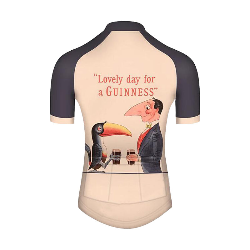Lovely day for a guinness bike jersey