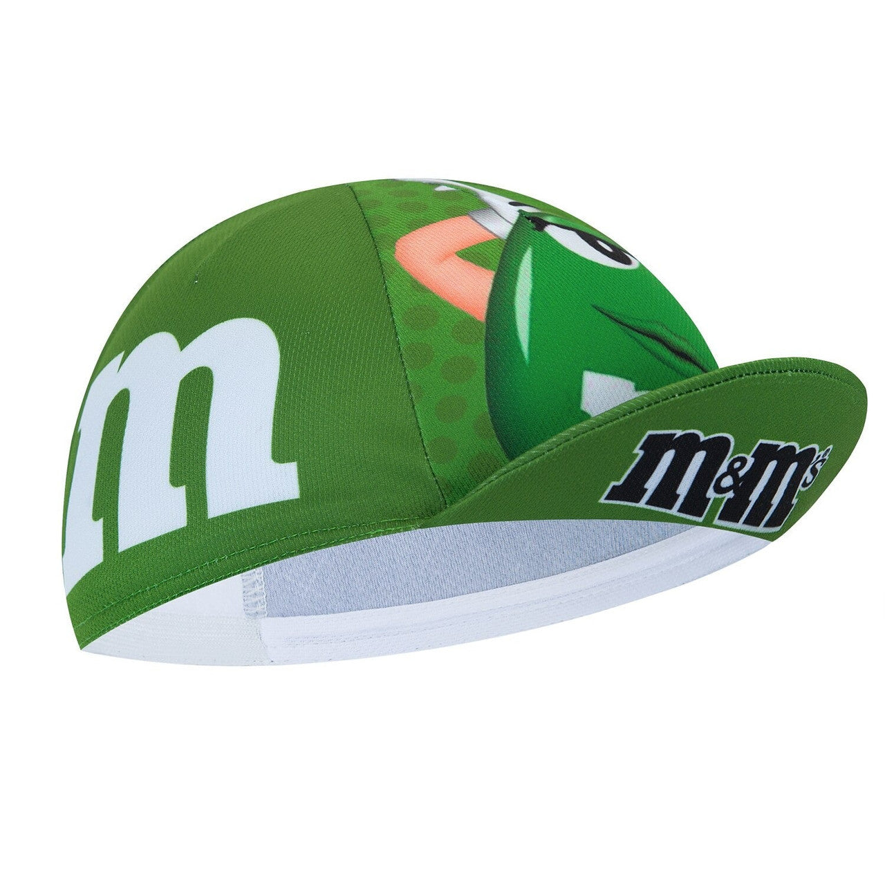M&Ms Cartoon Green Cycling Cap