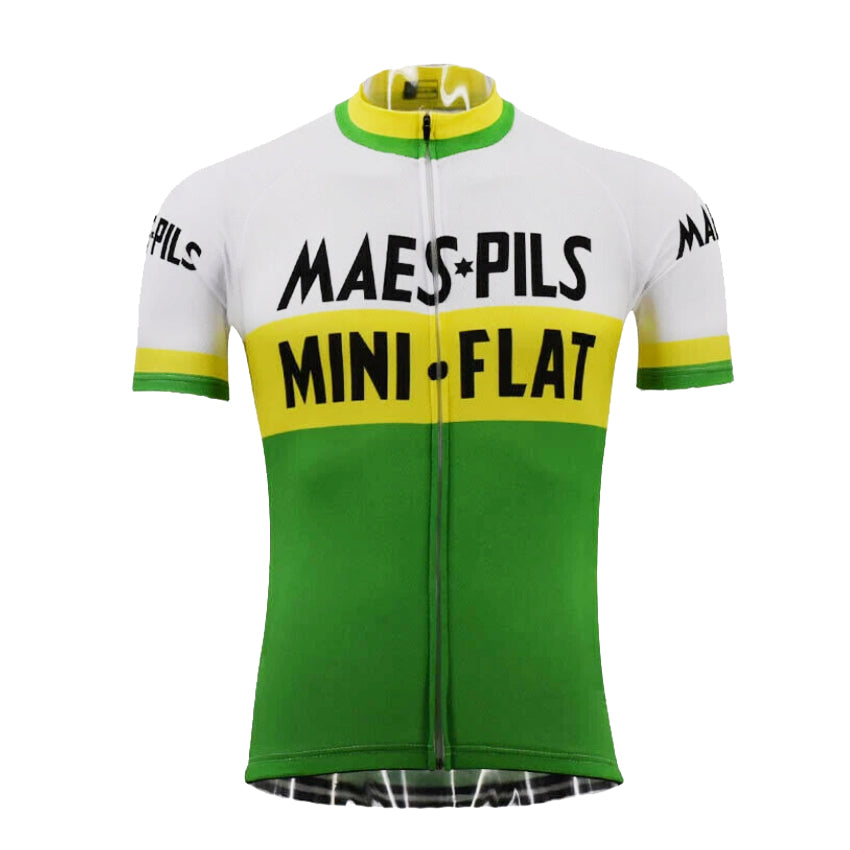 Maes Pils Team Retro Cycling Jersey
