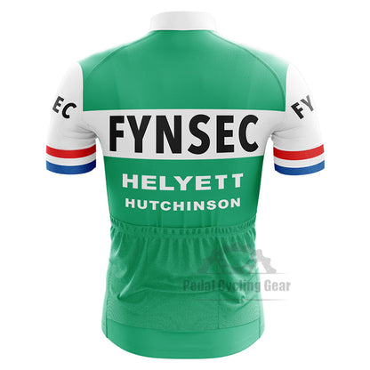 Men's Helyett Fynsec Hutchinson Retro Cycling Jersey