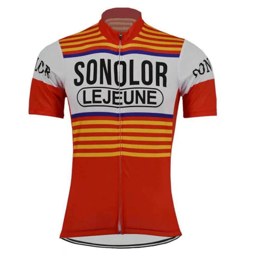 Men's Sonolor Lejeune Retro Cycling Jersey