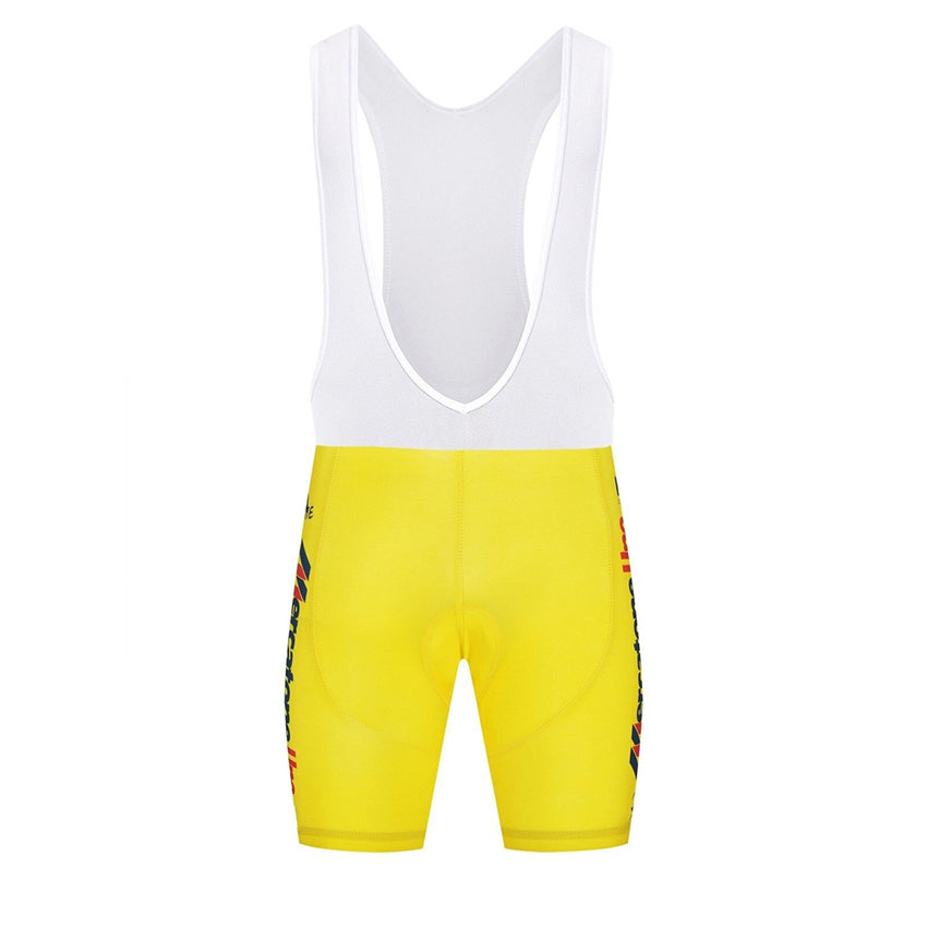 Mercatone Uno Yellow Retro Cycling Jersey Set