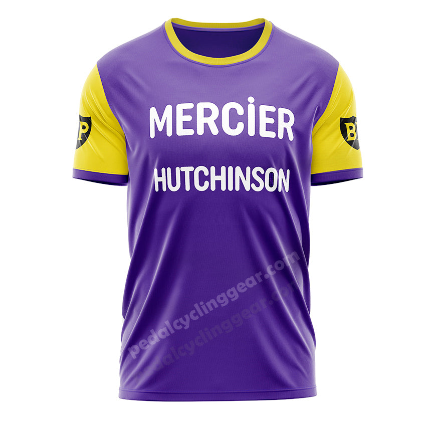 Mercier Retro Purple Cycling T-shirt