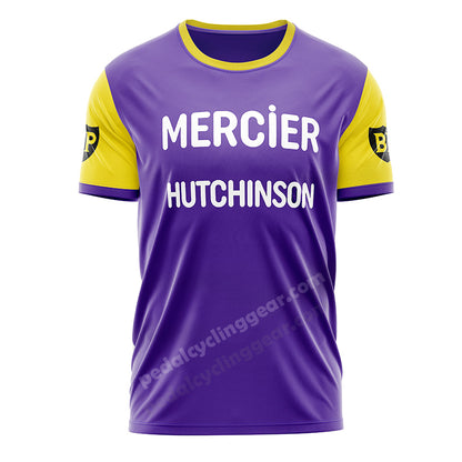 Mercier Retro Purple Cycling T-shirt