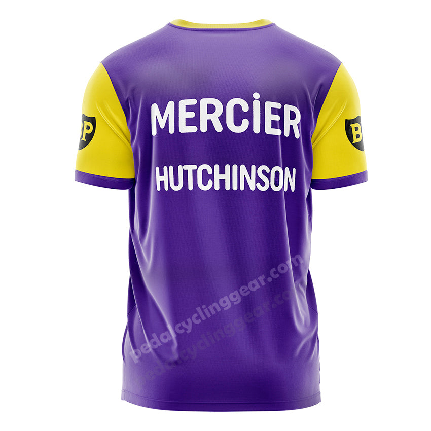 Mercier Retro Purple Cycling T-shirt