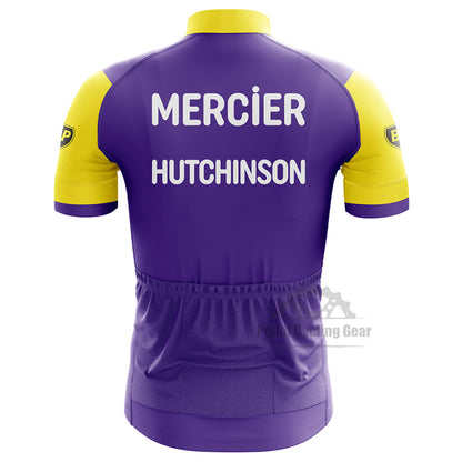 Mercier Team Purple Retro Cycling Jersey