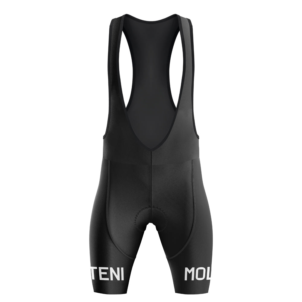 Molteni Black Bib Short Eddy Merckx