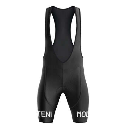 Molteni Black Bib Short Eddy Merckx