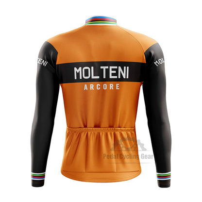 Molteni Long Sleeve Retro Cycling Jersey