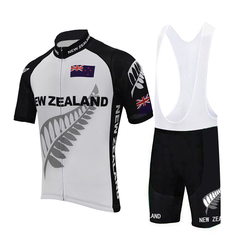 New Zealand Flag Cycling Jersey Set