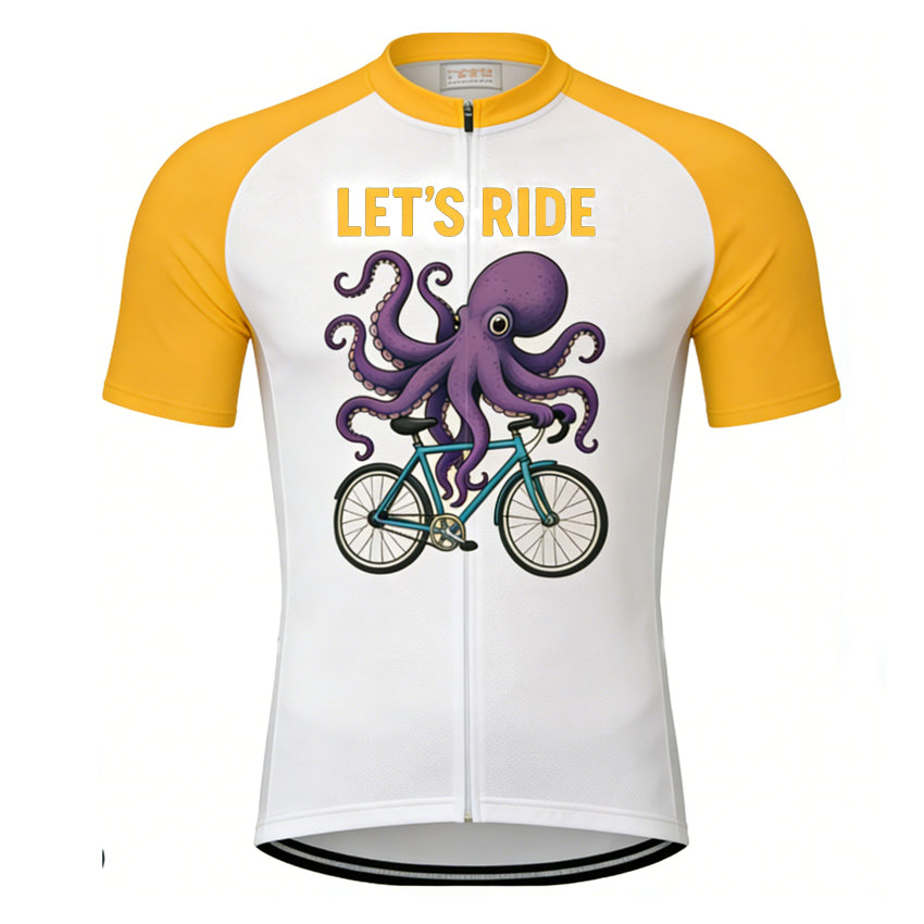 Octopus Let's Ride Bike Jersey
