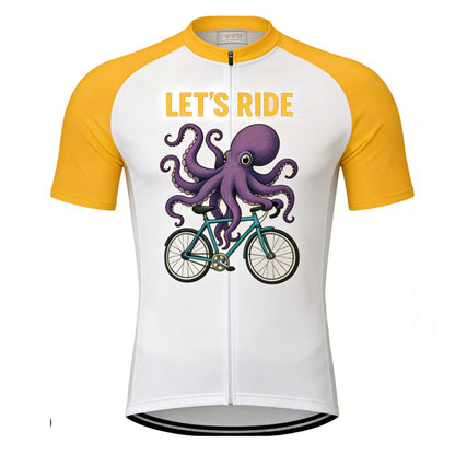 Octopus Let's Ride Bike Jersey