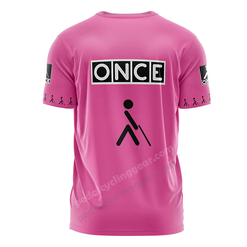 Once Cycling Team Pink T-Shirt