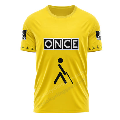 Once Cycling Team Yellow T-Shirt