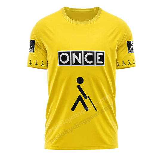 Once Cycling Team Yellow T-Shirt