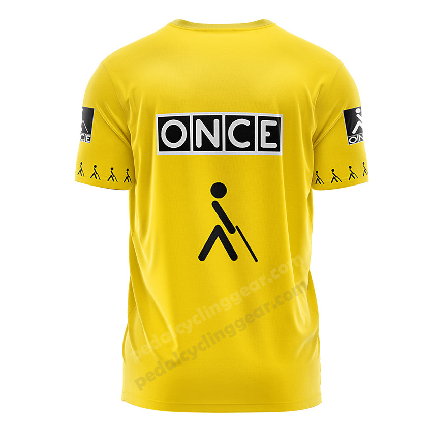 Once Cycling Team Yellow T-Shirt