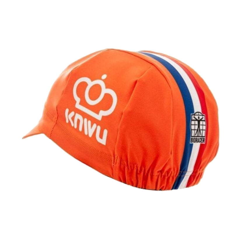 Orange Netherlands National Retro Cycling Cap