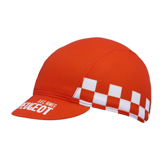 Orange Peugeot Retro Cycling Cap