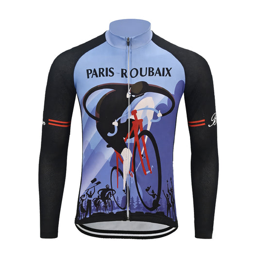Paris-Roubaix Long Sleeve Cycling Jerseys
