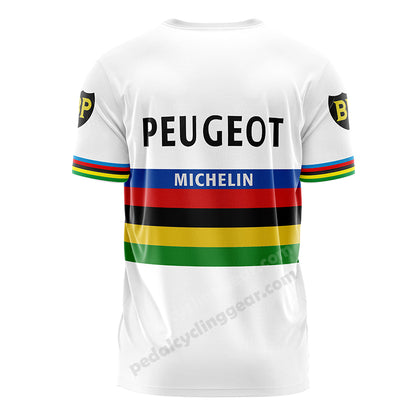 Peugeot Michelin Retro T-Shirt - World Champion Edition