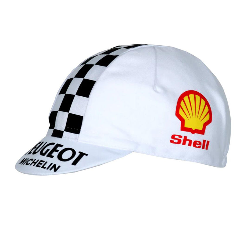 Peugeot Michelin Shell White Cycling Cap