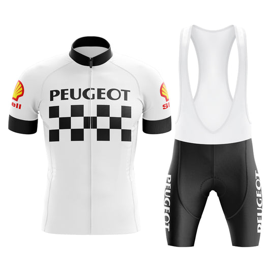 Peugeot Shell Retro Cycling Jersey Sets