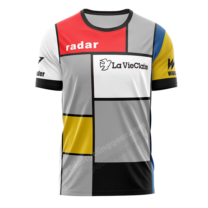 Radar La Vie Claire Retro Cycling T-shirt