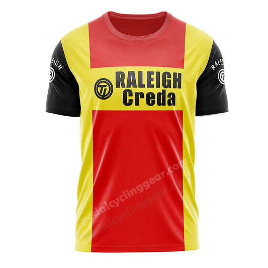 Raleigh Creda Retro Cycling T-shirt