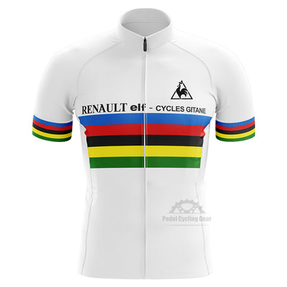 Renault elf Retro Cycling Jersey 1981 