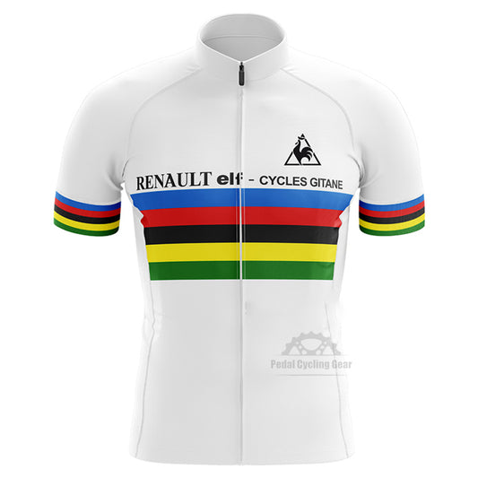 Renault elf Retro Cycling Jersey 1981 