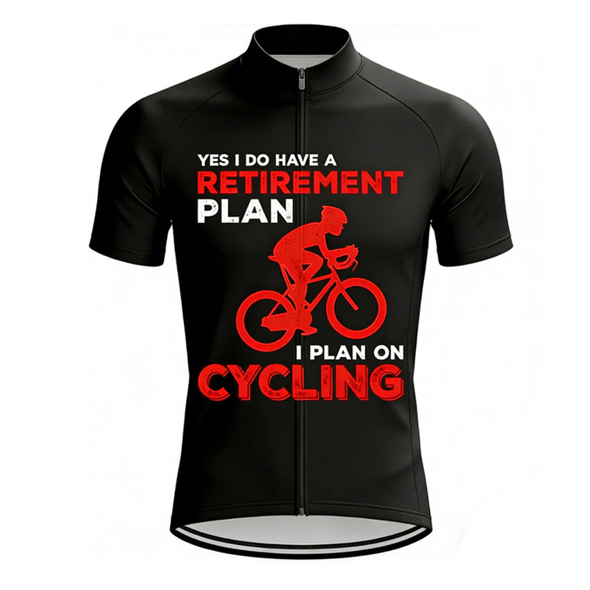 Retirement Plan Men Bicycle Jersey