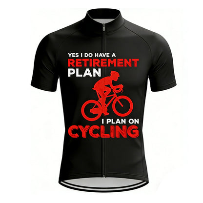 Retirement Plan Men Bicycle Jersey